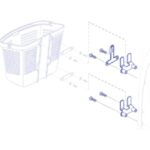 Front Basket Bracket for Pride Mobility Scooter - Image 3