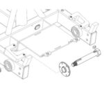 Pride Mobility iRide/iRide2 S25 Rear Axle Assembly MEC1903891 - Image 2