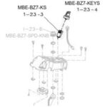 Buzzaround EX Extreme Key Switch and Keys