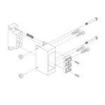 Pride Mobility Go-Go Female quick connect rear 4 pin motor brake connector ELEASMB4832 - Image 2