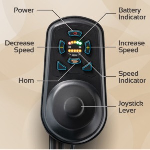 Rascal Carbon Cruiser Power Wheelchair by Mega Motion - Image 5